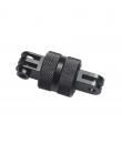 Adaptor rotativ 360 de grade Widjit pentru camere de actiune (Negru)