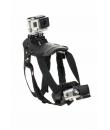 Ham Widjit pentru caini cu sistem de prindere QR compatibil camere video sport (Negru)