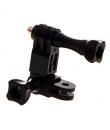 Surub, pivot ajustabil cu 3 unghiuri de fixare Widjit pentru camere video sport (Negru)