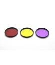 Set de filtre 58mm colorate si adaptor de fixare pentru camere video sport pentru GoPro