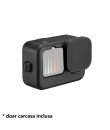 carcasa din silicon cu capac obiectiv pentru GoPro Hero 9