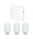 Bundle Gateway Hub + 3 Capete Termostatice Smart WiFi