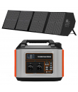 Pachet panou solar si baterie tip acumulator Power Station T500 Pro