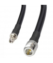 Cablu coaxial LMR400 3 metri, 50 Ohmi, pentru antene RP-SMA Male - N Female