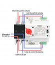 Comutator Automat transfer retea panouri fotovoltaice 2P, 230V 100A