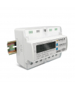 Contor trifazat inteligent WiFi pentru monitorizare energie electrica 110V 220V 50/60Hz, compatibil cu Tuya / Smartlife