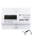 Contor trifazat inteligent IVAP, WiFi pentru monitorizare energie electrica 80A, multifunctional