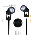 Set 9 lampi ambientale inteligente TUYA LED RGB pentru gradina, 5500-7500lm, 9.3W * 9 LED spots, Output 84W