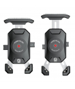 Suport telefon rotativ 360o rigid KEWIG pentru bicicleta cu eliberare rapida si sistem anti-vibratii