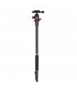 Trepied si monopod 3 in 1 din aluminiu, 40 - 138 cm, cap cu bila si sistem Quick Release