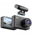 Camera auto de bord fata-spate Wolfbox D07 4K, WiFi, Night Vision, 170°, ecran 2.45", GPS, aplicatie dedicata, G-sensor si monitorizare parcare