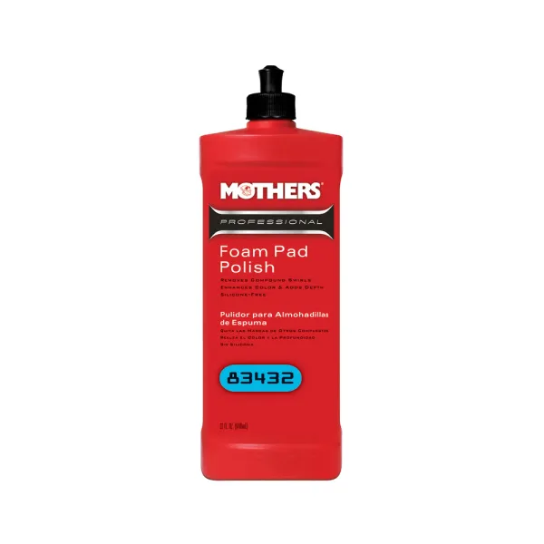 Mothers - Polish profesional pentru lustruire cu pad din spuma, 946ml