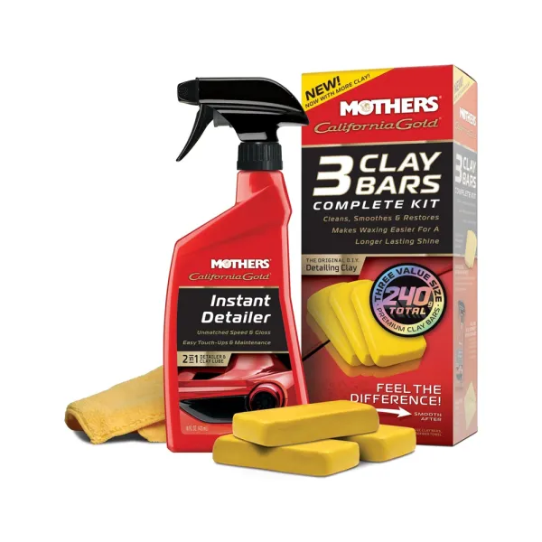 Mothers California Gold – Kit curatare si detailing auto
