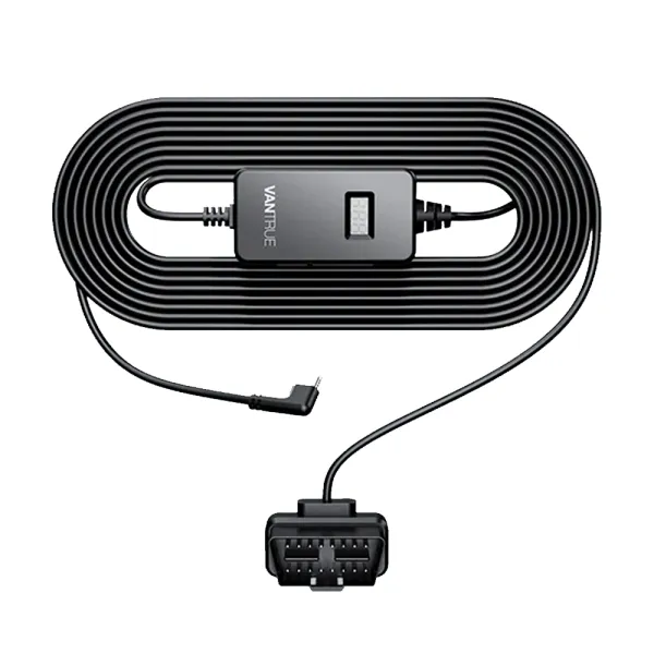 Cablu OBD cu afisaj pentru tensiune cu mufa USB Type-C