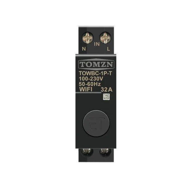 Siguranta automata inteligenta monofazata tip intrerupator circuit 32A, WiFi, compatibila Tuya / Smart Life