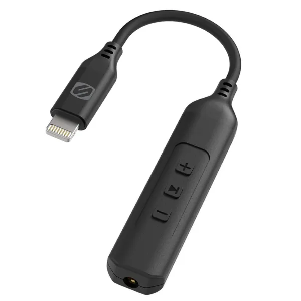 Adaptor Lightning / Mufa Audio 3.5mm, MFi, pentru iPhone 7 / 7plus (Negru)