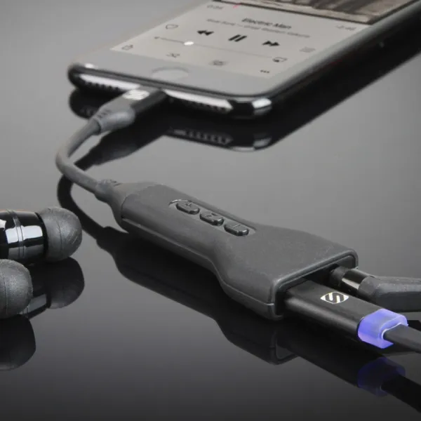 Adaptor casti pentru iPhone 7 / 8  (Negru)