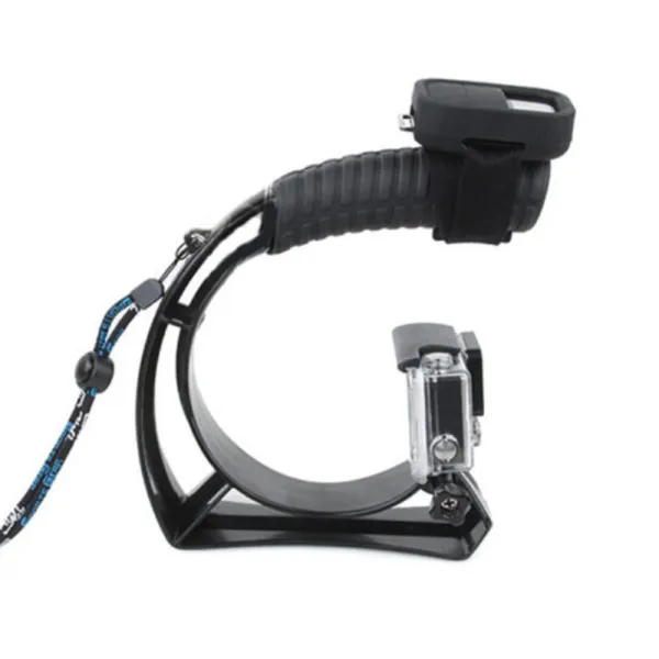 Hand Grip in forma de C Widjit pentru camere de actiune (Negru)