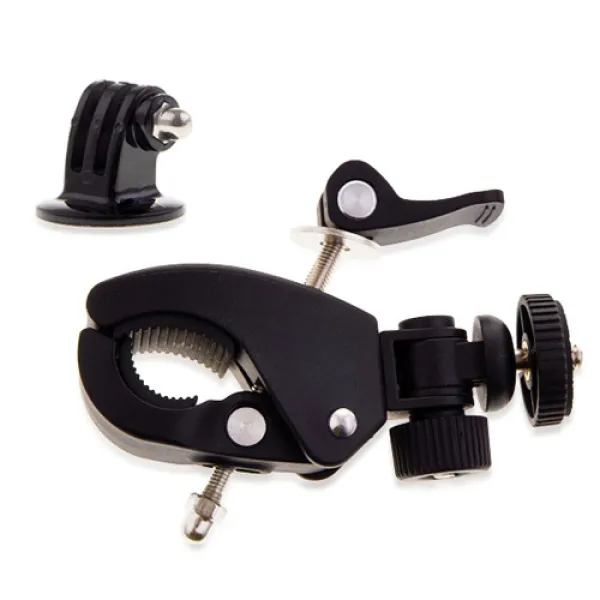 Suport de fixare Widjit pentru bicicleta / motor cu adaptor trepied pentru camere video sport (Negru)