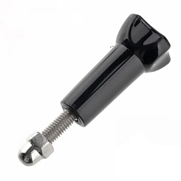 Surub cu piulita din metal Widjit pentru camere video sport (Negru)