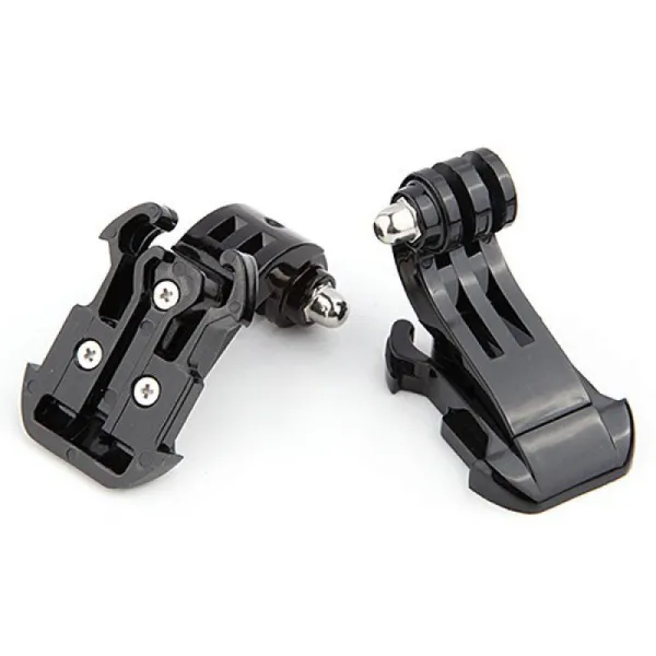 Clema Widjit pentru fixare in forma de carlig &quot;J'Hook&quot; x 2 pentru camere video sport (Negru)