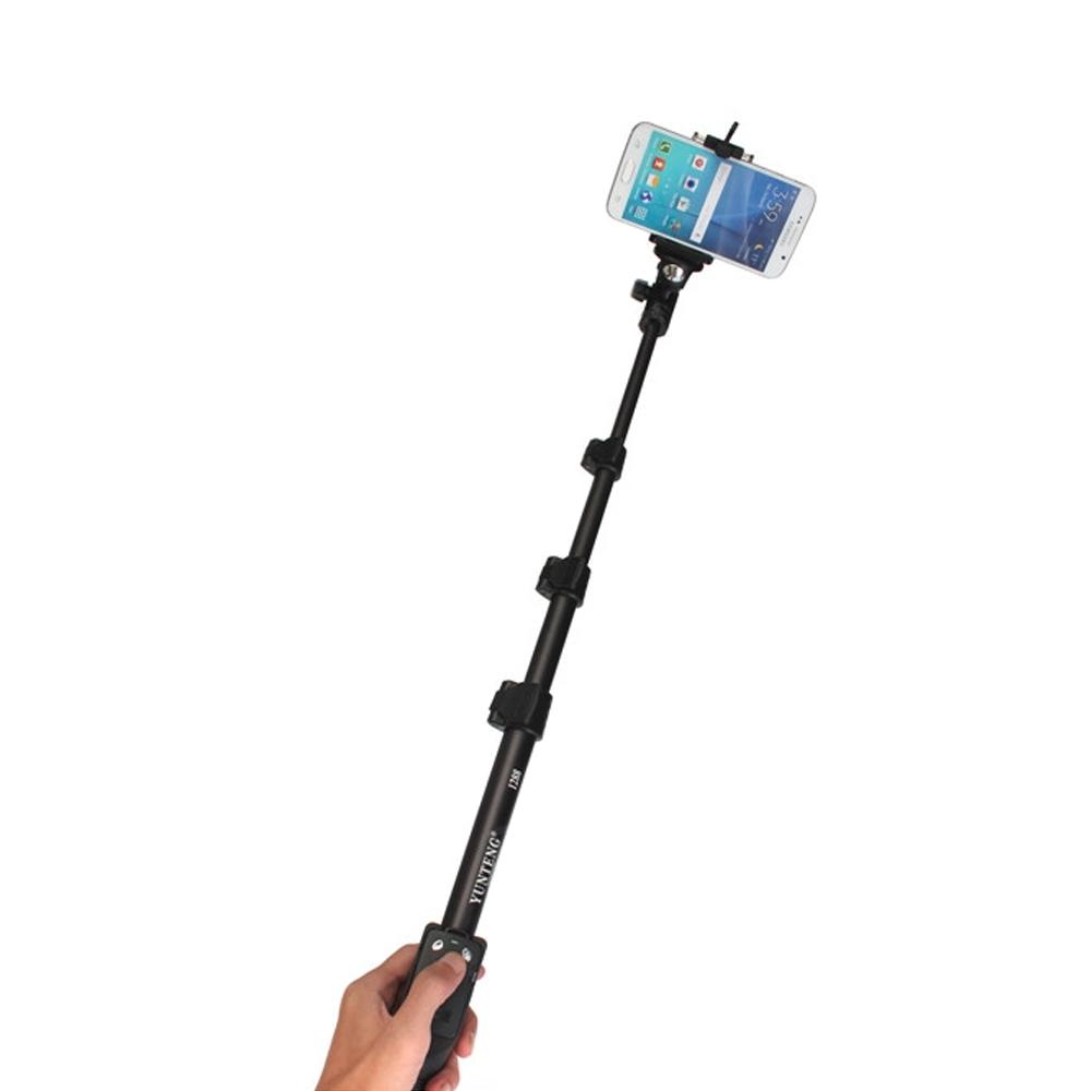 Monopod Profesional 42cm 125cm pentru camere video sport, telefoane