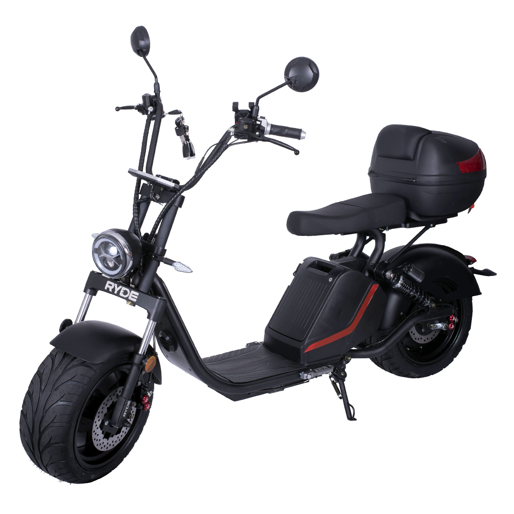 Scuter Electric Moped 3.0 60V20AH1500W, viteza maxima 45km/h