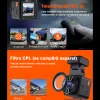 Camera auto de bord Vantrue E1, WiFi 2.7K 1440P HDR/60fps, telecomanda control vocal, Night Vision 160°, ecran 1.54&amp;quot;, GPS, G-sensor si monitorizare parcare