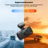 Camera auto de bord tripla REDTIGER A6 2.5K, WiFi, Night Vision, GPS, aplicatie dedicata, G-sensor si monitorizare parcare