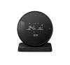 Termostat wireless WiFi pentru incalzire centrala pe gaz, cu baterie, control prin aplicatie si asistent vocal, Negru