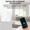 Intrerupator de perete fara fir RF 433MHz – 1 Canal, compatibil Tuya/Smart Life/Alexa/Google Home