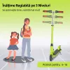 Trotineta Electrica copii RYDE X1 PRO, 150W + Baterie 5.2Ah, Autonomie 15km, 3 trepte de viteza, Frana Electrica+Mecanica, Viteza maxima 18 km/h