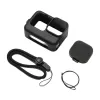 carcasa silicon cu capac obiectiv pentru GoPro Hero 9