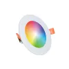 Spot de tavan incastrabil si dimabil LED 12W, Smart WiFi, RGB, 3000K-6500K, IP44, 1200lm, compatibil Tuya/SmartLife