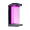 Aplica de perete pentru exterior dimabila LED 20W, Smart WiFi, RGB, 3000K-6500K, IP65, 1800lm, compatibila Tuya/SmartLife