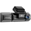 Camera auto de bord AZDOME M550 Pro cu 3 canale 4K, WiFi 5G, WDR Night Vision, 150°, ecran IPS 3.19&amp;quot;, aplicatie dedicata, G-sensor si monitorizare parcare