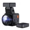 Camera auto de bord Vantrue E1, WiFi 2.7K 1440P HDR/60fps, telecomanda control vocal,  Night Vision 160°, ecran 1.54&amp;quot;, GPS, G-sensor si monitorizare parcare