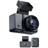 Camera auto duala Vantrue E2 fata-spate, WiFi 1944P/1440P WDR, telecomanda control vocal, Night Vision 320°, ecran 2.45&amp;quot;, GPS, G-sensor si monitorizare parcare