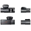 Camera auto tripla Vantrue N4 Pro fata-spate-interior, WiFi 5GHz 4K + 1080P + 1080P HDR, control vocal, Night Vision, ecran 2.45&amp;quot;, GPS, G-sensor si monitorizare parcare