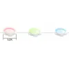 Set 15 Lampi ambientale LED RGB pentru gradina, IP65, 40W
