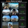 Camera auto Vantrue E360 ACE Panoramica 360o 5.2K 30 FPS, WiFi, Dual HDR, Night Vision 2.0, ecran tactil 1.54”, GPS, control vocal si monitorizare parcare