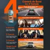 Camera auto cu 4 canale Vantrue N5 fata-spate-interior, WiFi 5GHz, 2.7K + 1080P + 1080P + 1080P, HDR + WDR, control vocal, Night Vision, ecran 3.19&amp;quot;, GPS, G-sensor si monitorizare parcare