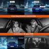 Camera auto cu 4 canale Vantrue N5 fata-spate-interior, WiFi 5GHz, 2.7K + 1080P + 1080P + 1080P, HDR + WDR, control vocal, Night Vision, ecran 3.19&amp;quot;, GPS, G-sensor si monitorizare parcare