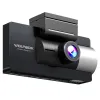 Camera auto de bord Wolfbox i17 cu 3 canale 4K+1080P+1080P, WiFi 5G, Super IR Night Vision, 150°, ecran 3&amp;quot;, GPS, aplicatie dedicata, G-sensor si monitorizare parcare