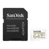Card de memorie SanDisk micro SD Max Endurance Video 64 GB, Class 10, V30, UHS-I U3 + adaptor