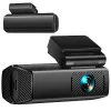 Camera auto de bord EUKI X10 1080P Mini WiFi, Super Night Vision, 170°, aplicatie dedicata, G-sensor si monitorizare parcare