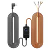 Kit cabluri Hardwire Type-C Redtiger cu indicator de tensiune, compatibil cu toate modelele de camere auto DVR Redtiger