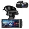 Camera auto de bord fata-spate REDTIGER F7N Touch 4K+FHD, WiFi, Night Vision, 170°, ecran tactil IPS 3.18&amp;quot;, GPS, aplicatie dedicata, G-sensor si monitorizare parcare