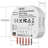 Releu inteligent smart WiFi cu 4 canale, DIY, compatibil Tuya/SmartLife