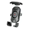 Suport telefon rotativ 360o rigid KEWIG pentru bicicleta cu eliberare rapida si sistem anti-vibratii